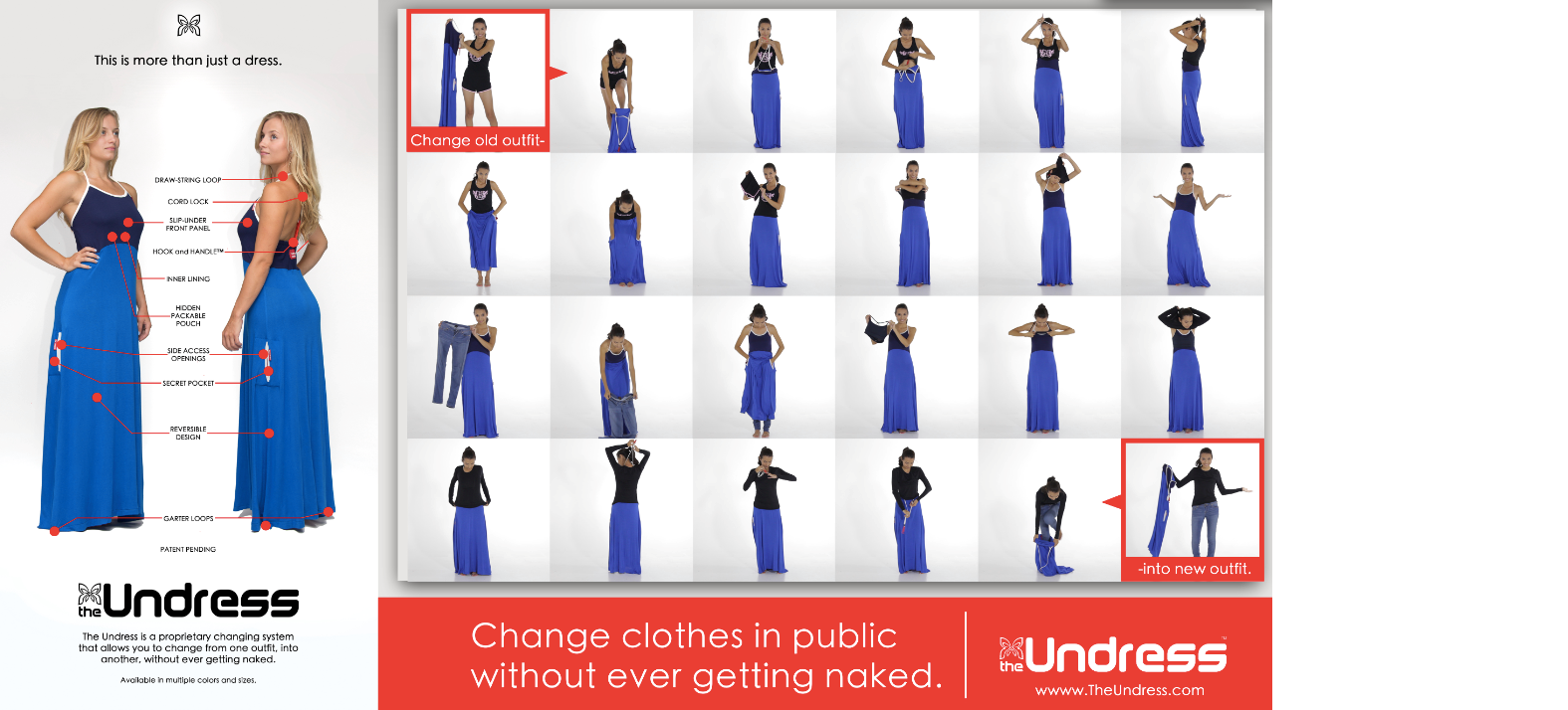 dress and undress women